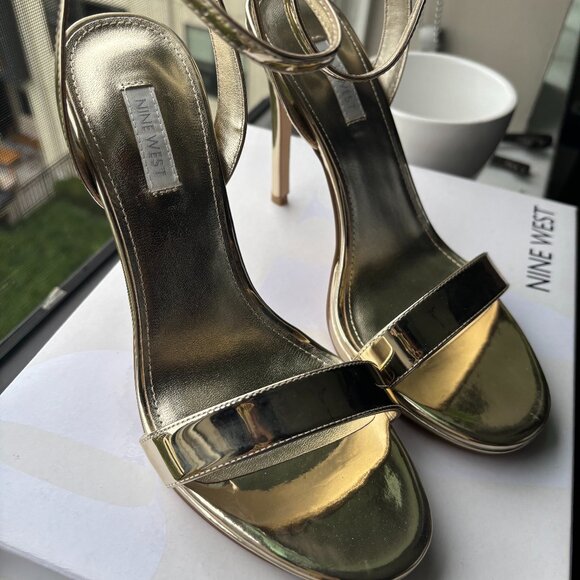 Nine West Loola Ankle-Strap Stiletto Sandals – NIB - Picture 1 of 4